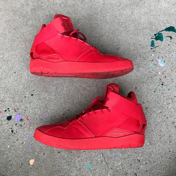 Red Crest Wood Mid Adidas - Picture 8 of 11